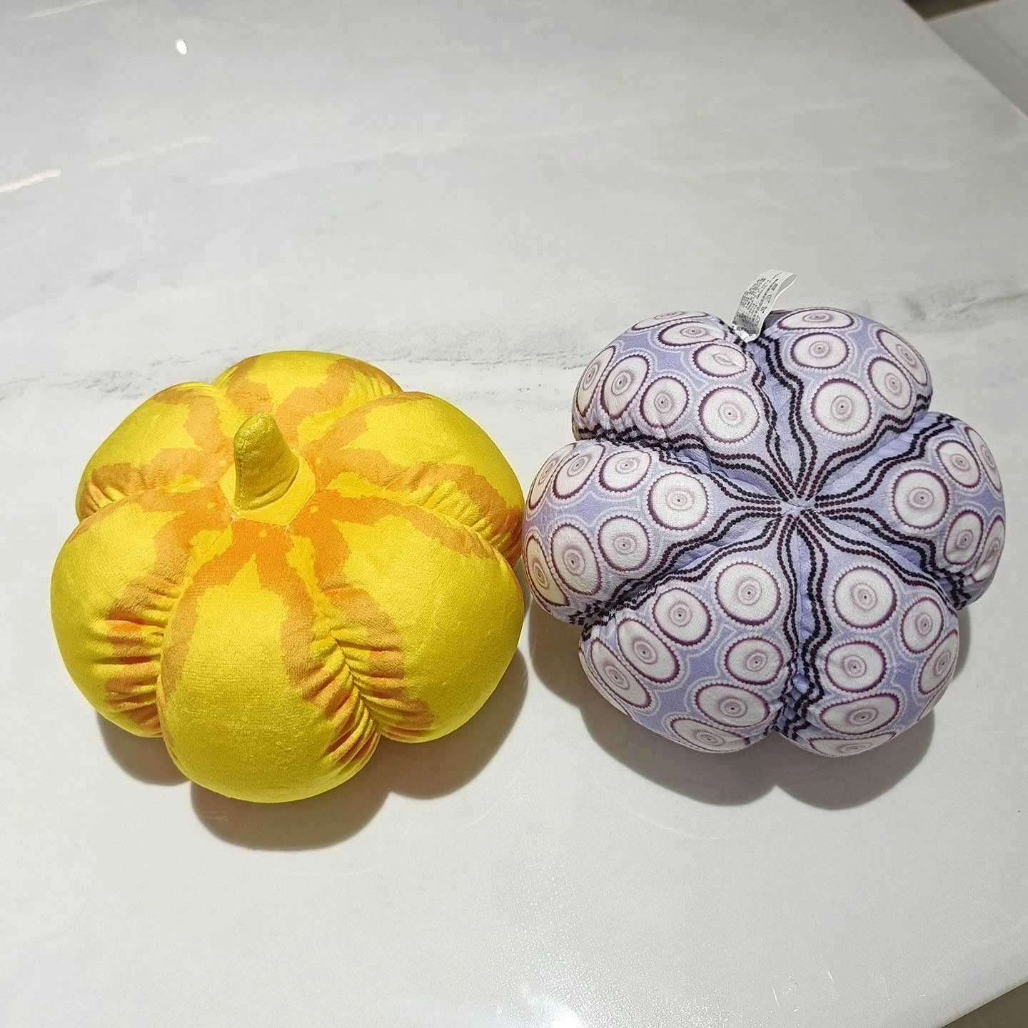 Stuffed Soft Fluffy Creative Pumpkin Soft Doll Halloween Pumpkin Plush Toys Throw Pillow Cushion Kid Halloween Home Decor