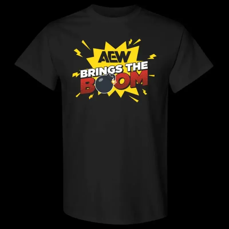 AEW Brings the Boom Official T Shirt