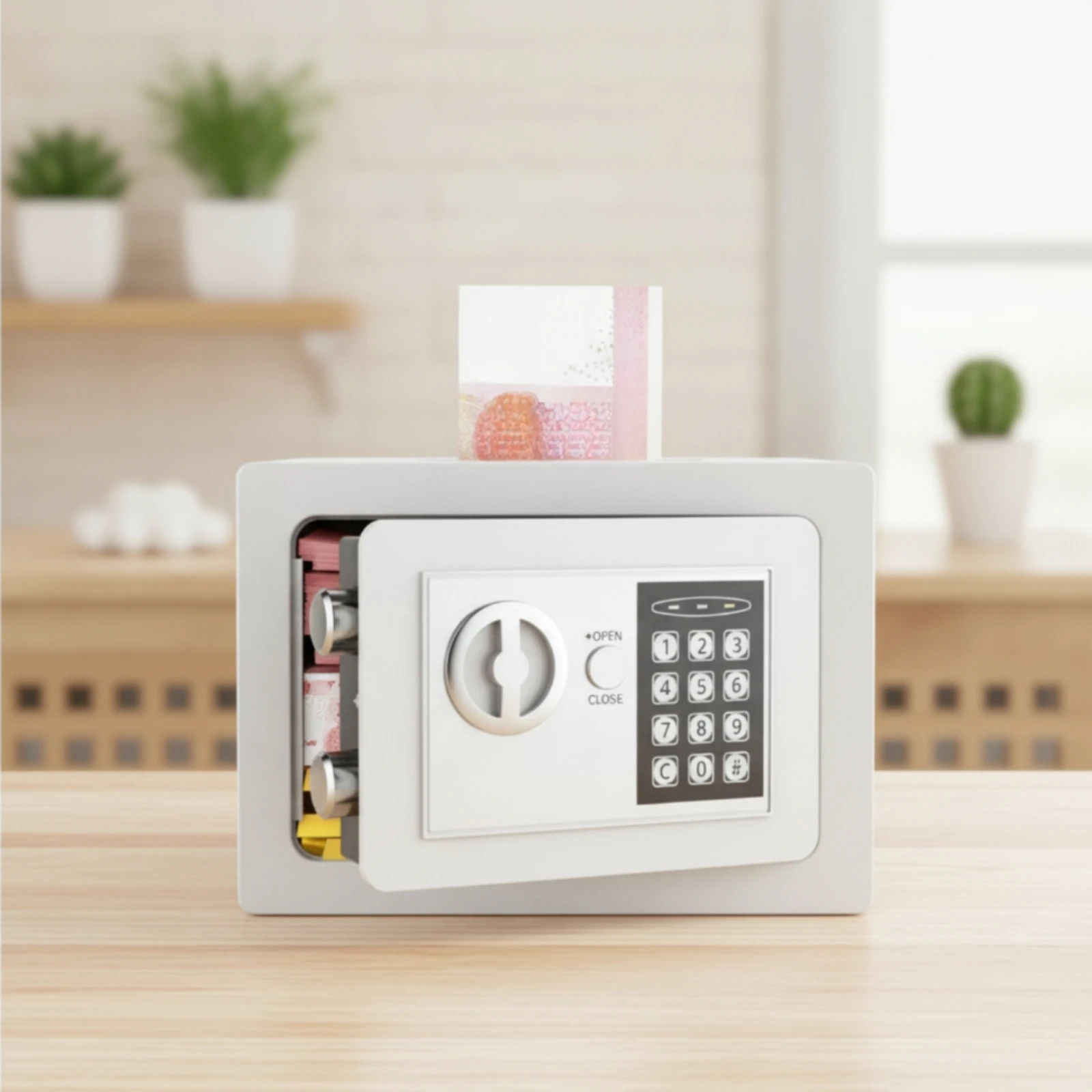 Brankas Uang dengan Slot Uang  - Safe Box Digital ulasan dan harga
