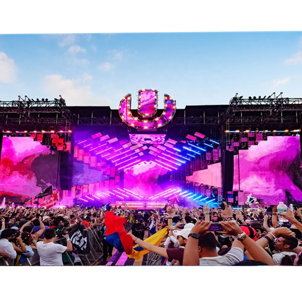 

China Full Color SMD P3.91 Outdoor LED Screen Rental LED Display Screen for Concert Party Wedding Etc