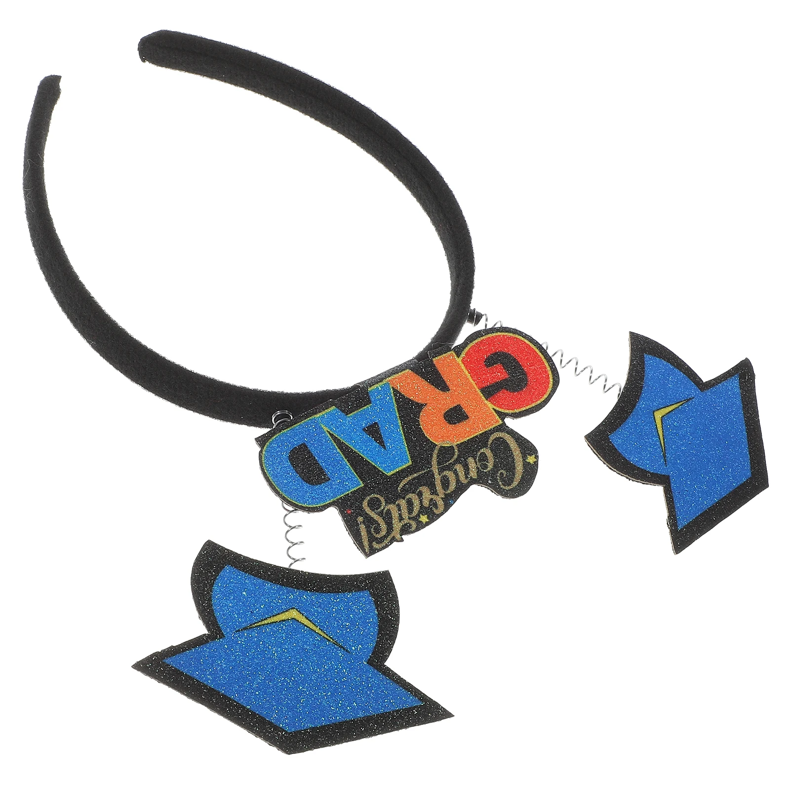 

Graduation Cap Hair Hoop Hair Hoops Party Decoration Wedding Favor Student Accessory Masquerade Photo Prop