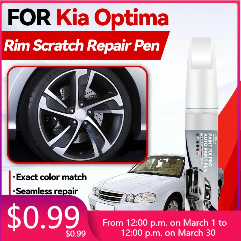 

Car Accessories For Kia Optima 2011-2025 TF JF LQ Paint Repair Pen Touch Up Scratch Remover DIY Auto Accessories Black