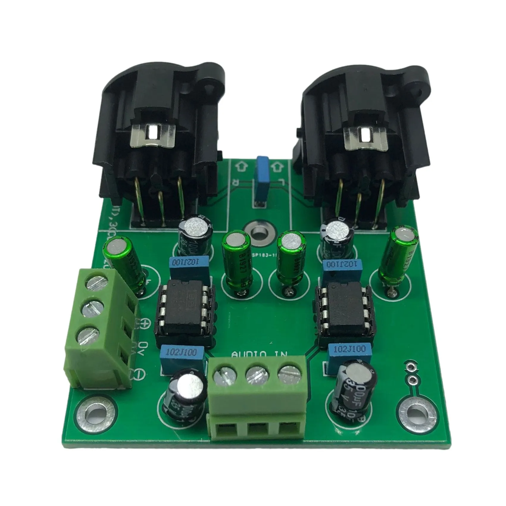 Amplifier Dual Channel,DRV134PA Dual Channel Single-Ended Conversion Balance Board for Front-End Output Balance