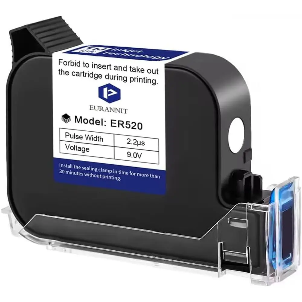 

Ink Cartridge 0.5" or 260E Automatic Inkjet Coding hine, 42ml Quick Dry Solvent Original ER520 Ink, 0.5inch/12.7mm Printing Heig
