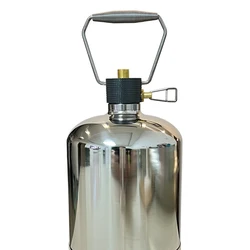 Réchaud de camping en plein air, extincteur, adaptateur de bouteille, adaptateur de recharge de propane, gaz véhifié, précieux, équipement de camping, M24 x 1,5