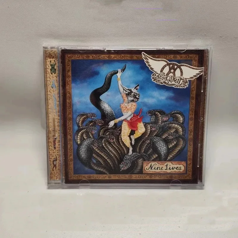Álbum de música Rock Aerosmith Tom Hamilton, CD de nueve vidas que caen en el amor, grabación de música, Cosplay, Walkman, colección de cajas de tránsito sonoro de coche