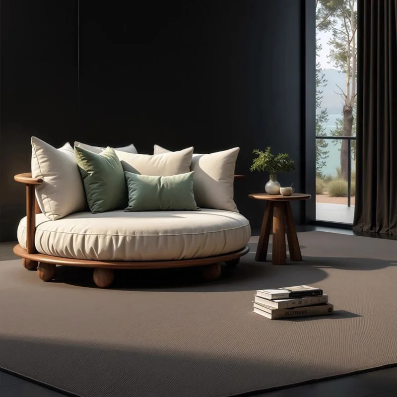 

Individual Relaxing Living Room Sofas Puffs Office Minimalist Room Decor Outdoor Sofa Garden Balcony Divano Backyard Furniture