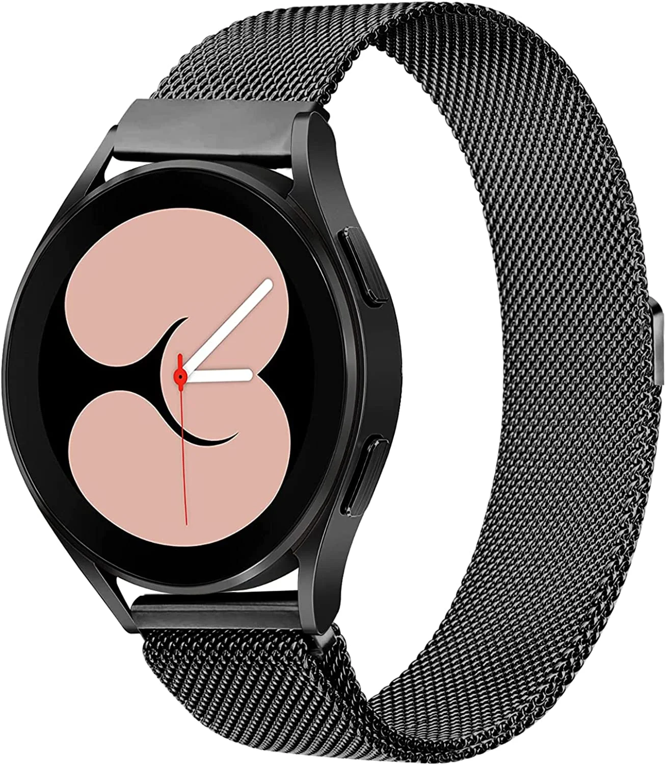 Cinturino ad anello milanese da 20mm 22mm per Amazfit Balance 2/GTR Huawei Watch 5 Bracciale magnetico da 46mm per Samsung Galaxy Watch 7 6 5 4