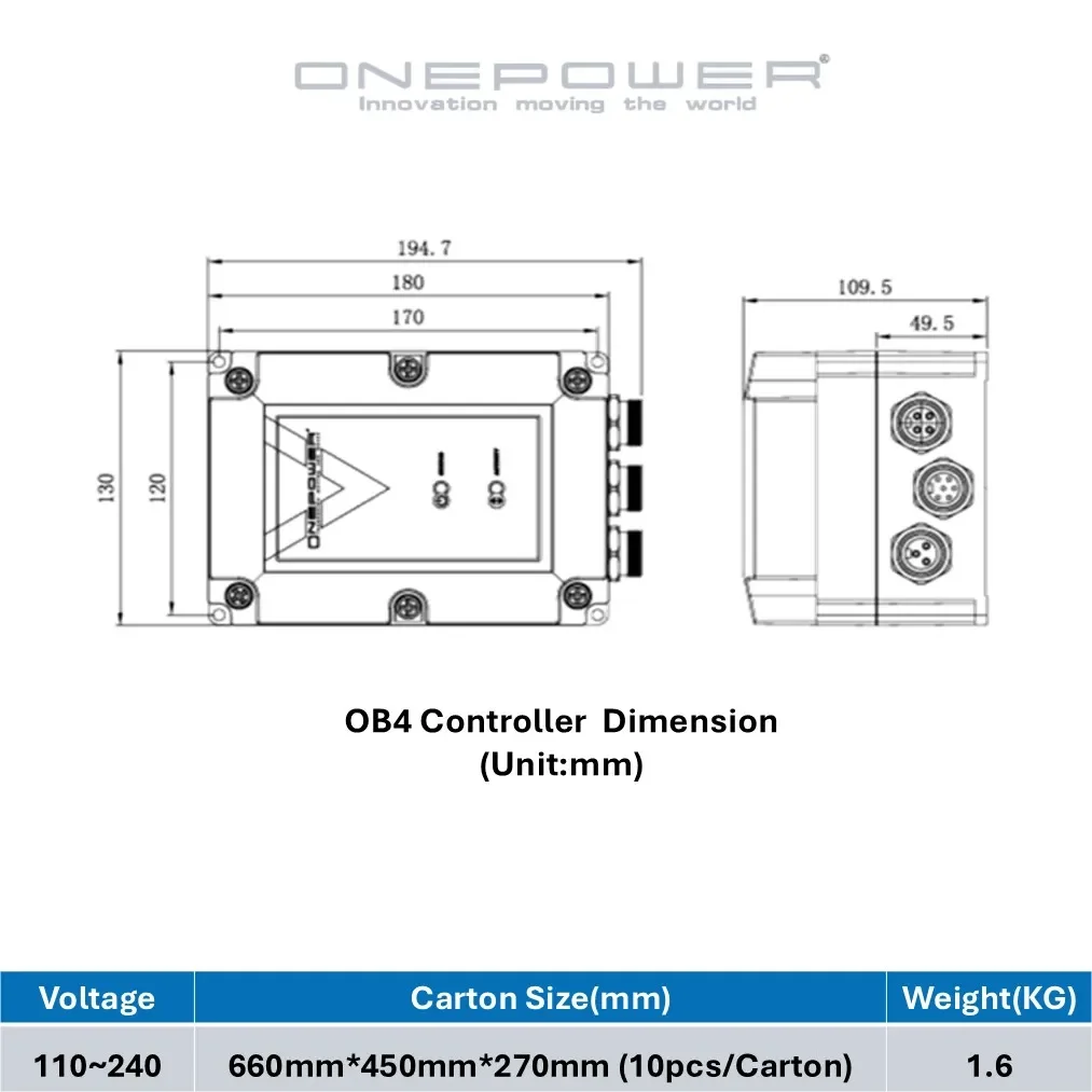 AC Motor Controller Control Box For 120v 220v Industrial Electric Linear Actuator