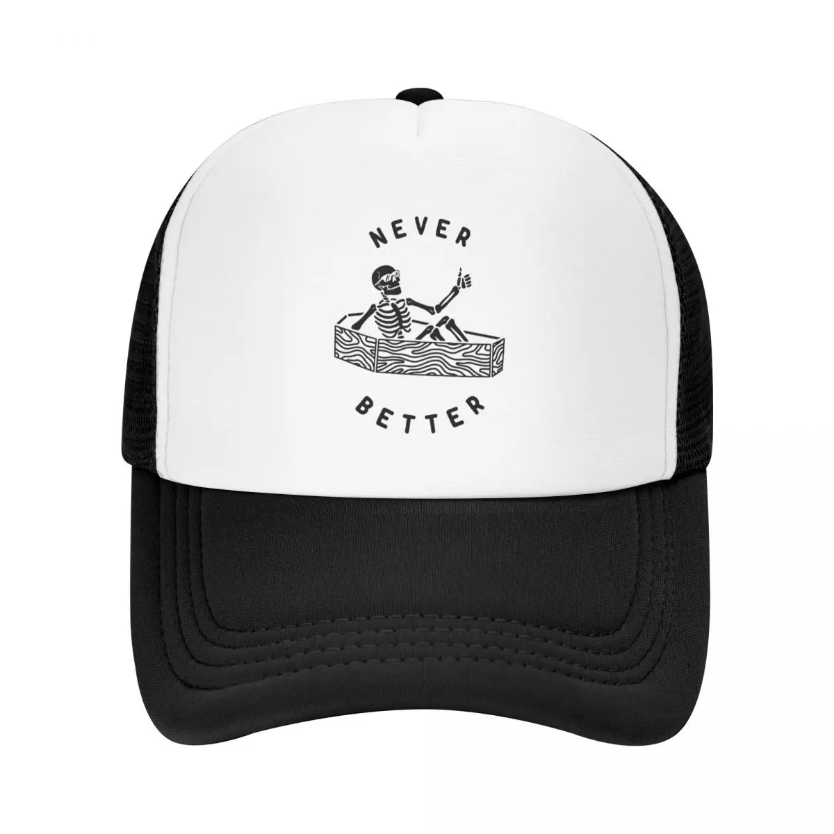 

Never Better Cap Mal Original Hats Baseballs Caps Funny Adjustable Y2K Summer Dad Gift