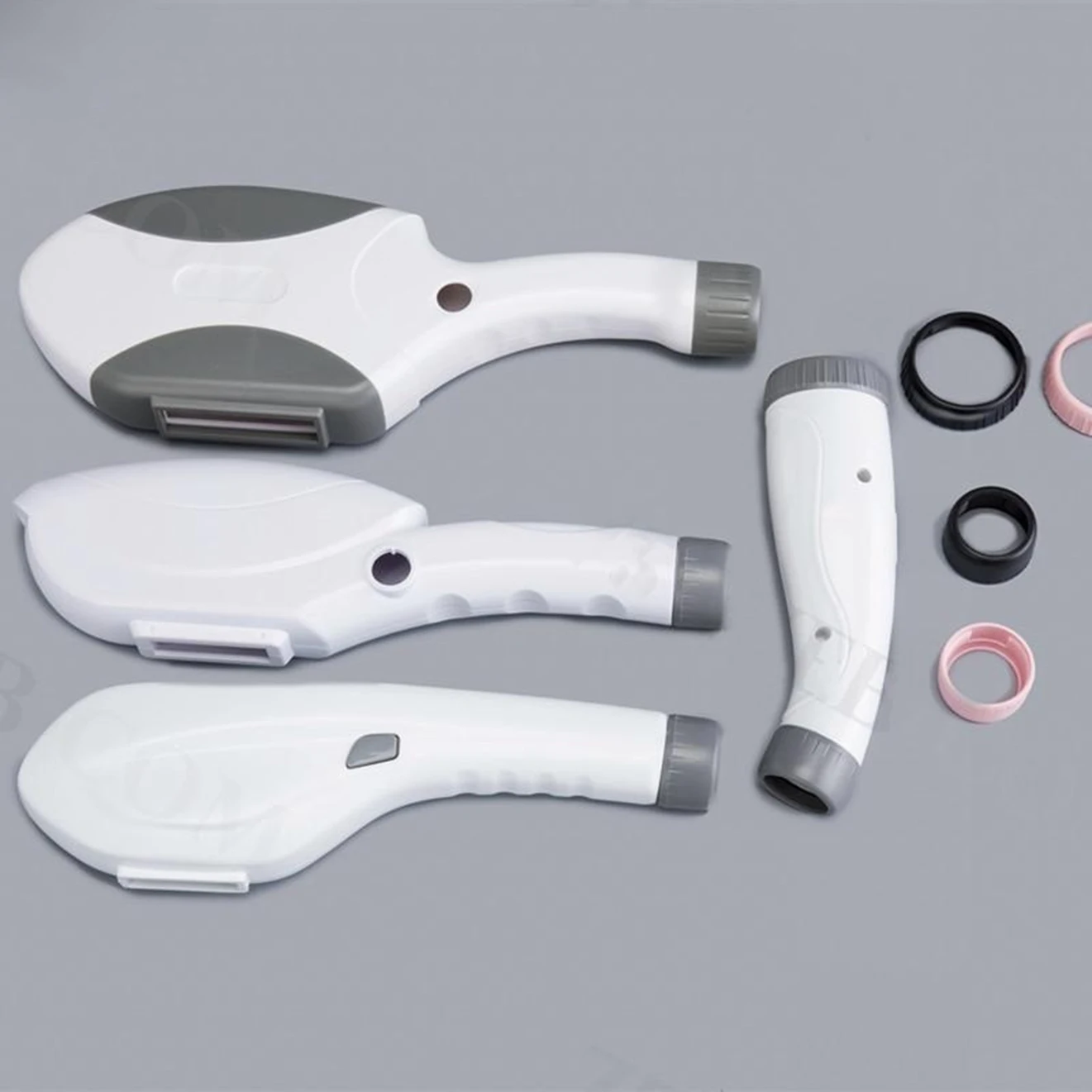 مقبض إزالة الشعر بنقطة التجمد E-light OPT، دعامة معدنية بلاستيكية، ملحقات معدات التجميل لآلة بيكو ثانية بالليزر #1