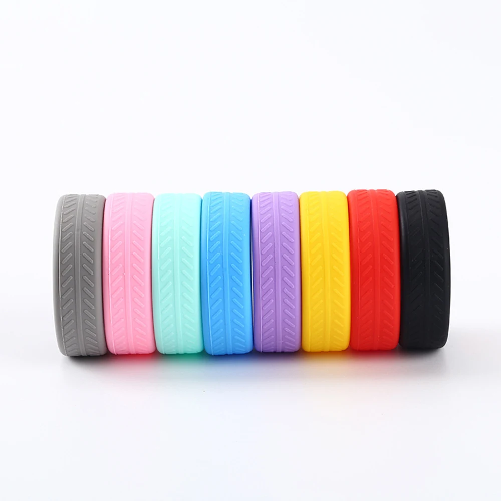 1/4/8pcs Luggage Suitcase Wheels Cover Mutes Noise Reduction Wheel Cover For Business Trip Luggage