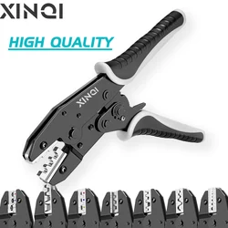 9 inches Ratcheting Wire Crimper Pliers  03B/10N/10WF/35WF/2546B/03J/125 Connectors Multi-functional Hand Crimping Tool