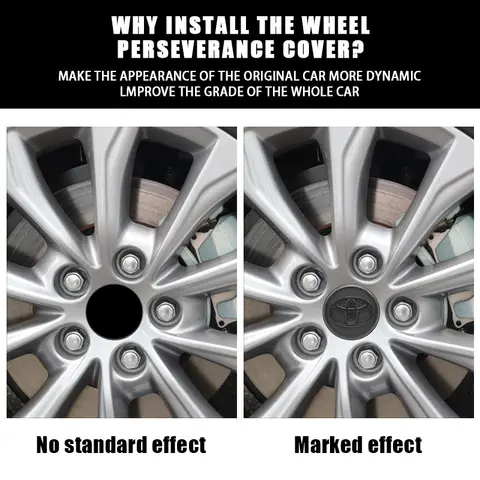 6 best sales 62mm center caps - №6
