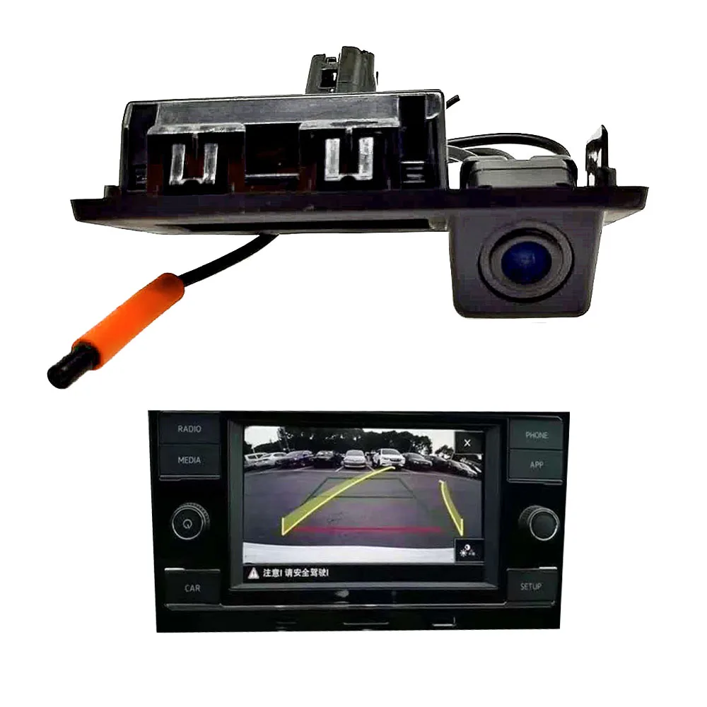 

Track reversing camera suitable for Audi Volkswagen Skoda original car screen upgrade reversing image without programming