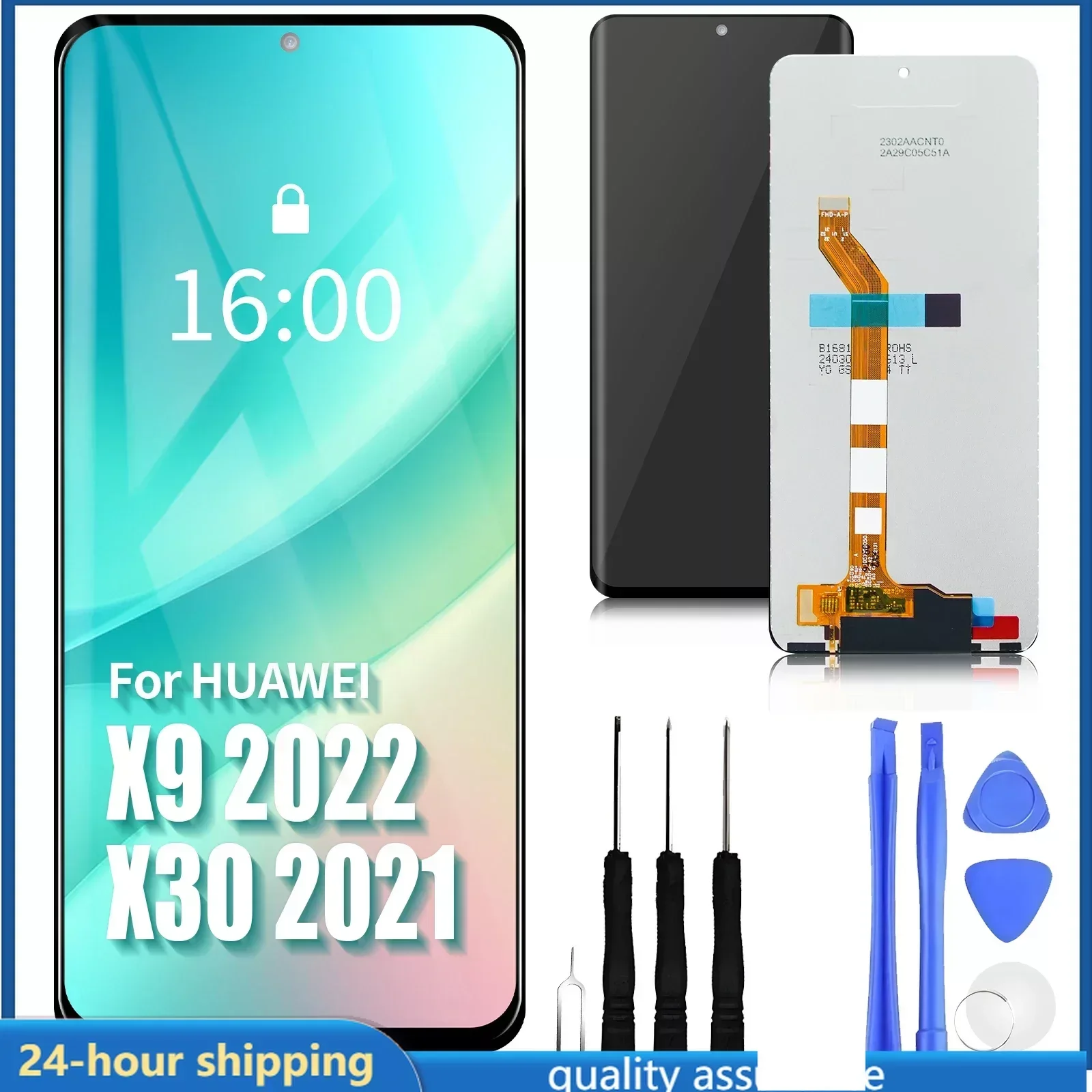 

6.81" For Huawei Honor X9 LCD Touch Screen Digitizer Assembly For Huawei Honor X9 5G LCD ANY-NX1 X30 2021 Replacement