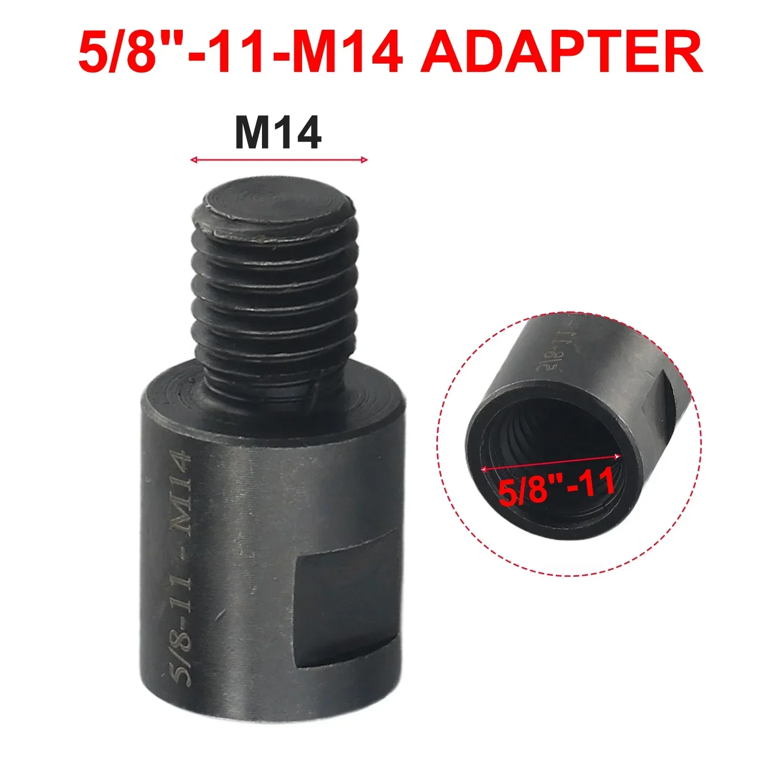 Adaptador de Moedor de Ângulo Conversor M10 M14 811 Conversor Adaptar Conector de Mandril M14 para M10 M10 para M14 Peças de Ferramentas Elétricas