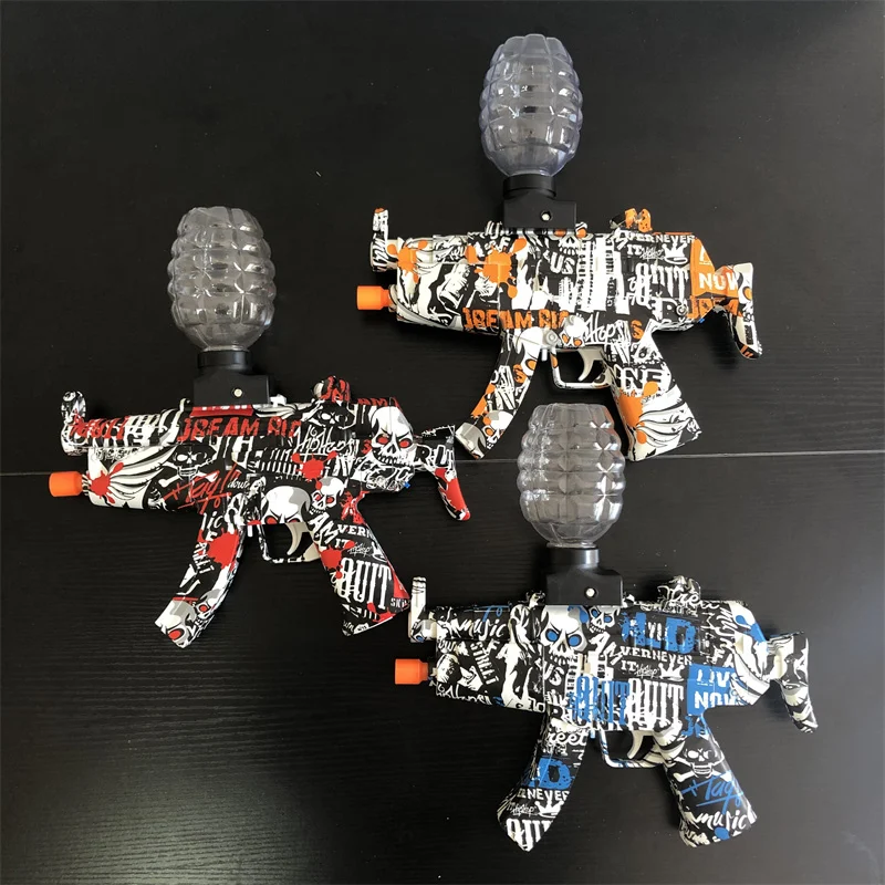 Electric  With Water Beads MP5 BFor Outdoor Electric Splatter Activities Shooting Team Game Toy gun For Teens