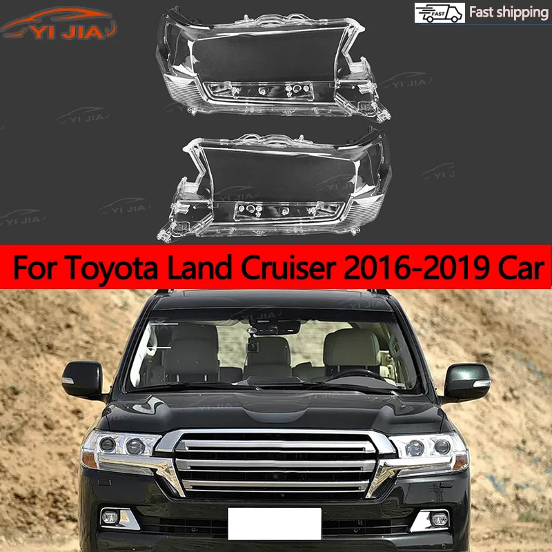

Headlight Housing Headlight Cover For Toyota Land Cruiser Headlight Housing 2016 2017 2018 2019 Car Glass Lampshade