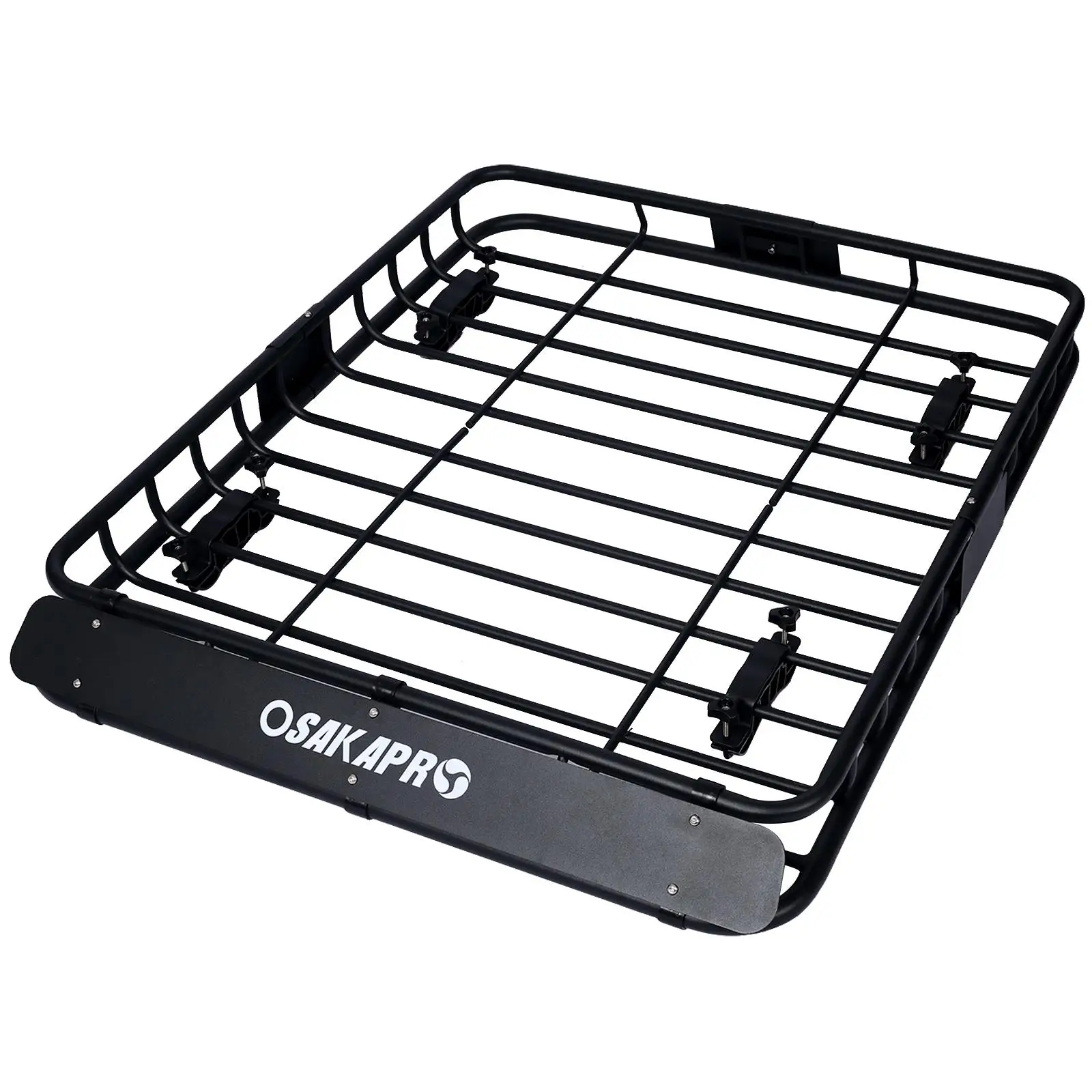 

Rooftop Cargo Carrier Basket Motoring Roof Rack,Top Mount Roof Rack,42" black steel,storage baskets,rust and corrosion-resistant