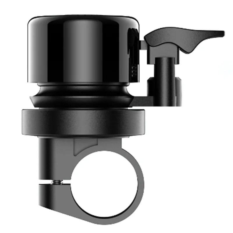 ABZW Smart Bicycle Bell Featuring Anti-Lost Function For Airtag Locator Integration Enhanced Safety Design For Cyclists