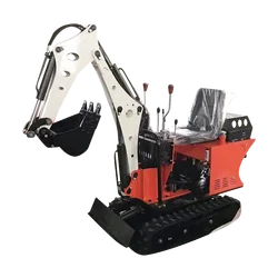 Kubota aangepaste rupsgraafmachine 1-ton EPA-motor huishoudelijke minigraafmachine te koop