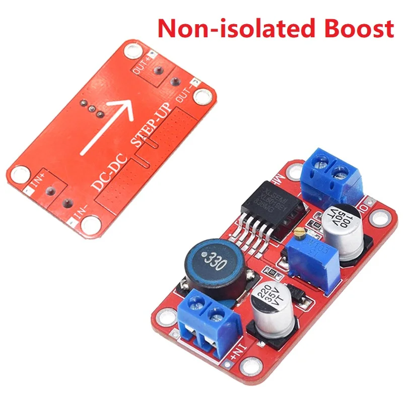 

1PCS Boost Module 5A DC-DC Step Up Power Module Boost Volt Converter 3.3V-35V To 5V 6V 9V 12V 24V XL6019