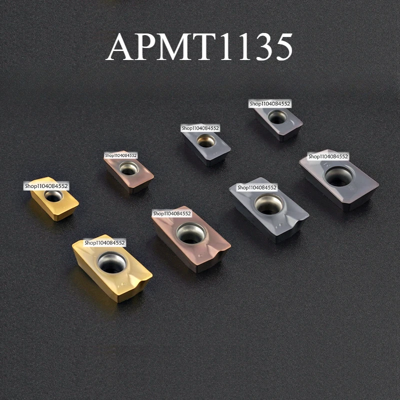 insert CNC milling cutter blade APMT1135 PCD APKT1135 milling machine head milling cutter grain R0.8 Carbide inserts