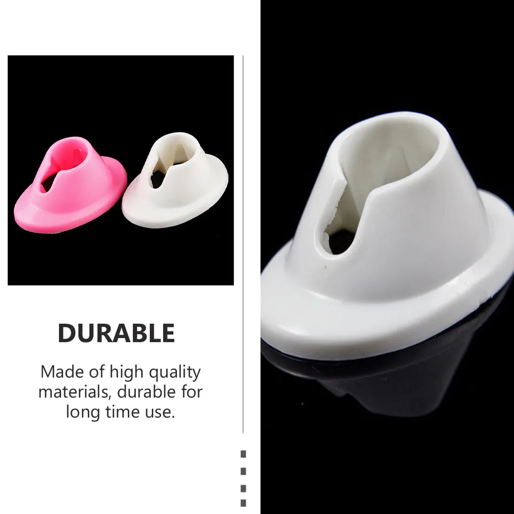 

FOMIYES 4PCS Silicone Nail Polish Holder Stand for Manicure Gel Display Storage Tool Ideal Nail Art Organizer