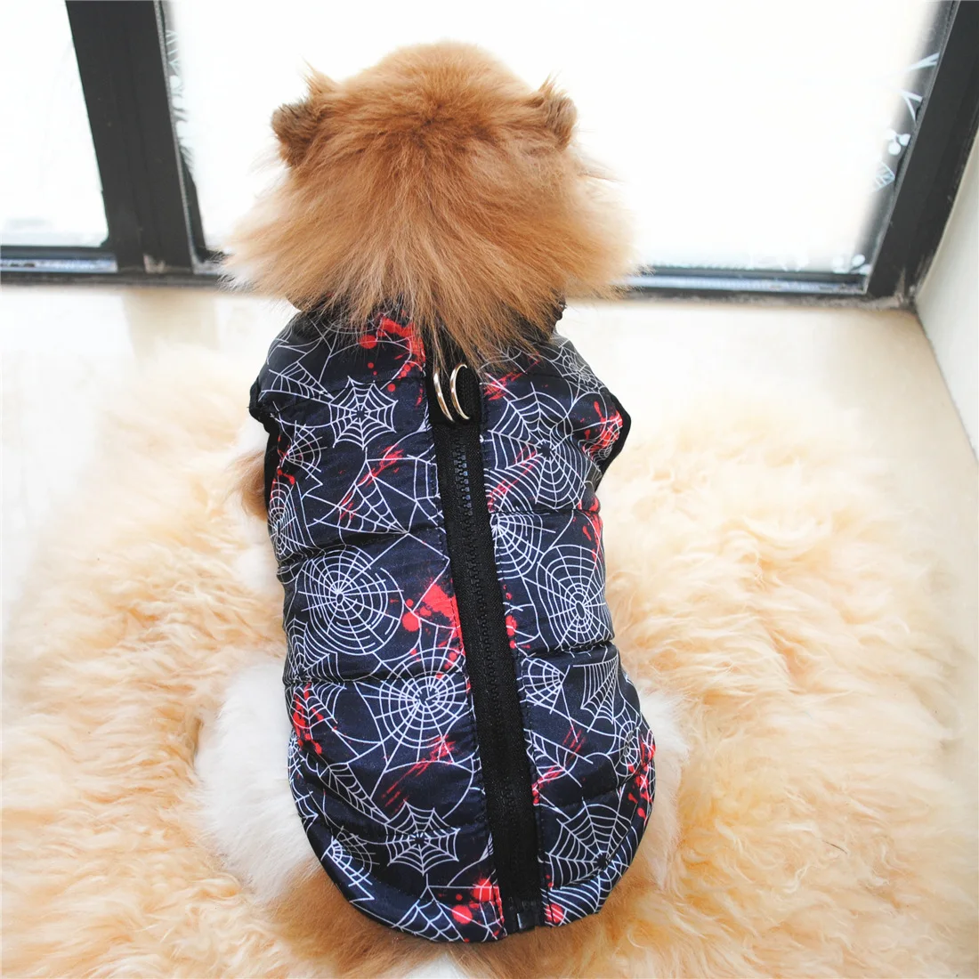 Pet Clothes Puppy Outfit Vest Warm Dog Clothes for Small Dogs Winter Windproof Pets Dog Jacket Christmas Coat Ropa Perro