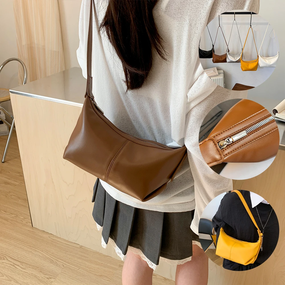 

This Year's Popular Bag for Women 2025 New Style Niche High-End Black Dumpling Bag Daily Versatile Crossbody Bag