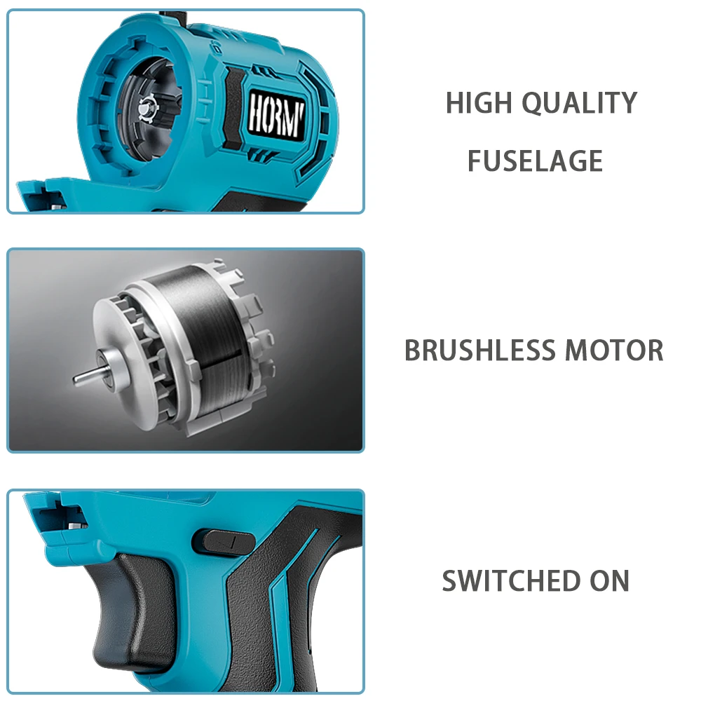 Imagem -05 - Brushless Multifuncional Tool Grupo Chave de Fenda Elétrica Pistola de Água Máquina de Polimento Reciprocating Saw Swinging Tool
