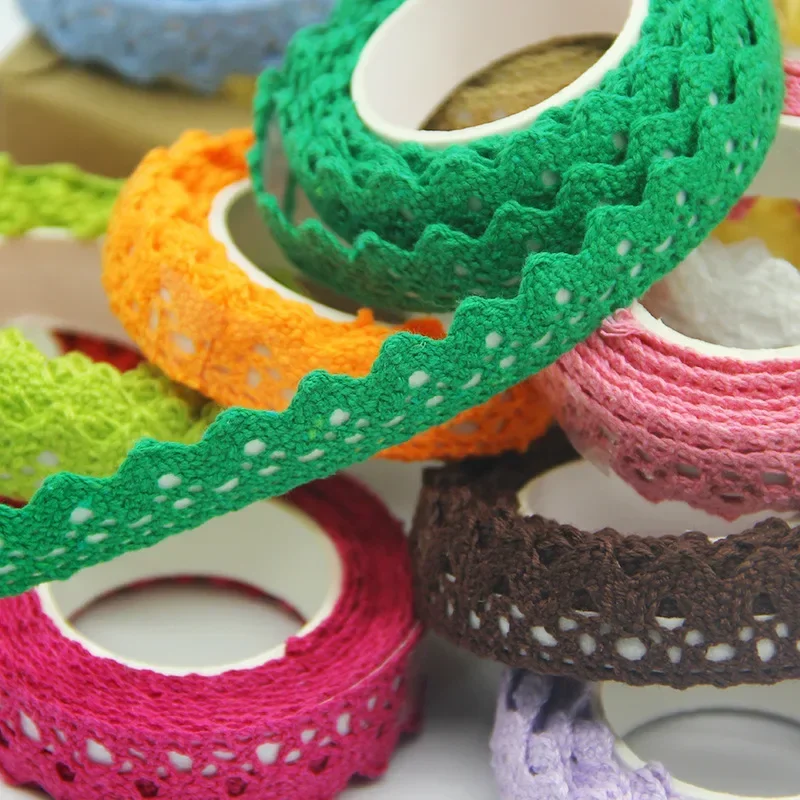 1.8m Creative Sticky Lace Ribbon Multi-purpose Decorative Lace Sticker Home Decoration Handicraft Ornament