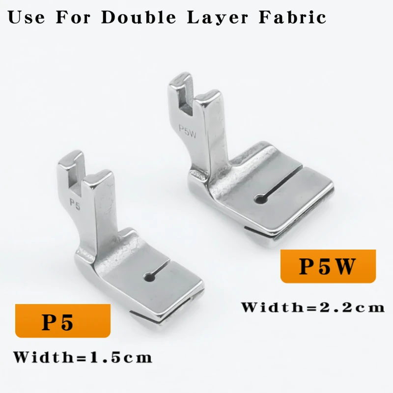 P50 P50H P5 P5W Gathering（shirring）Foot For Industrial Lockstitch Sewing Machine Use For Thin/Medium/heavy/Double Layer Fabric