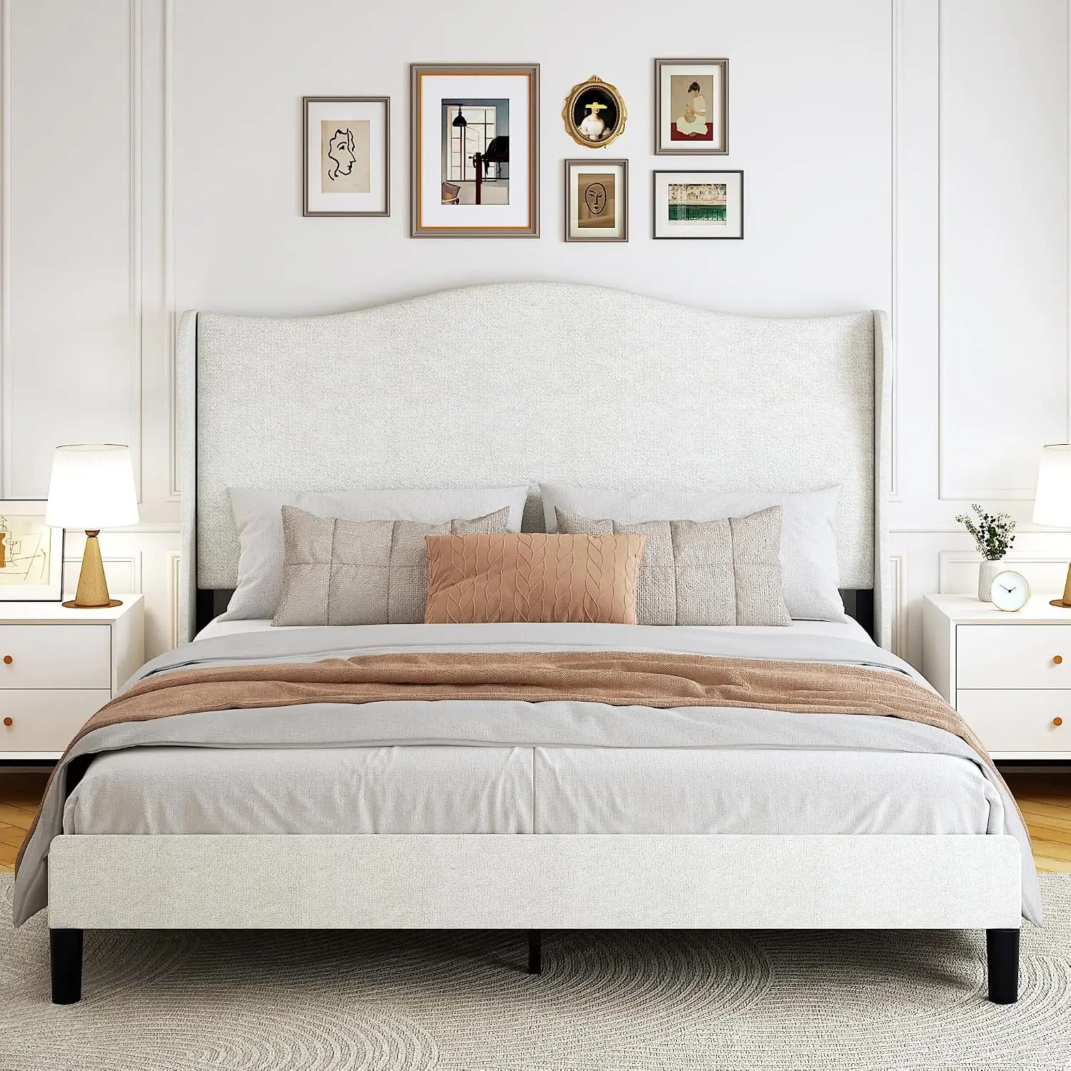 King Size Wood Bed Frame 55