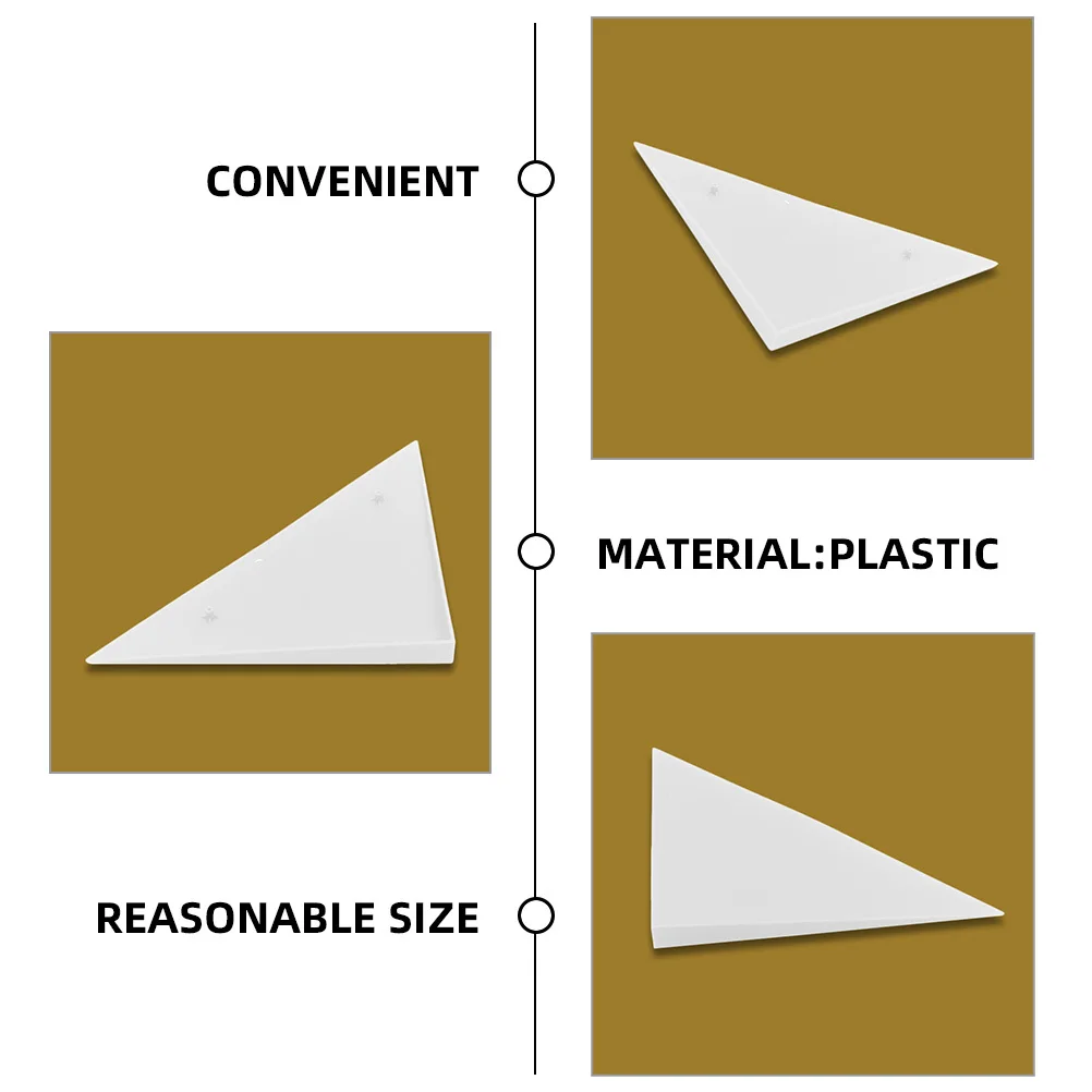 

3Pcs Durable Foosball Table Corner Protectors Triangle Guards Replacement Edges Cushions Plastic Covers Corner Protector