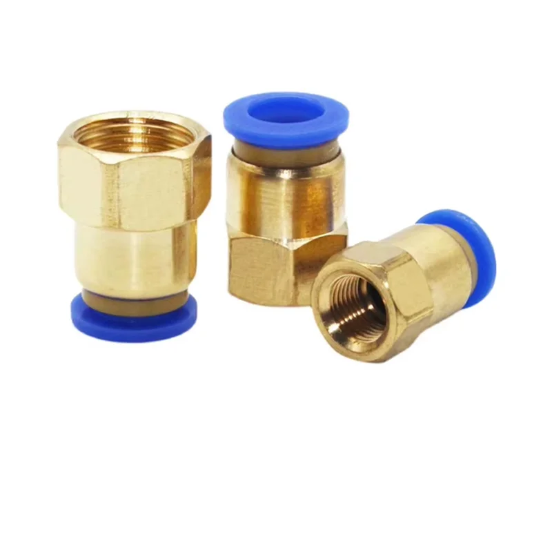 

PCF Pneumatic Quick Connector American Standard NPT Internal Thread N1/8 N1/4 N3/8 N1/2 PU Hose Air Pipe 4 6 8 10 12mm 6-NPT1/4