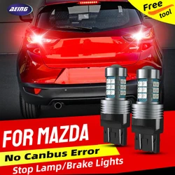 2pcs Car LED Brake Stop Tail Light Blubs Red For Mazda 2 DY DE DH3 DL DJ For Mazda 3 BK BL BM BN Saloon/Sedan Hatchback Van