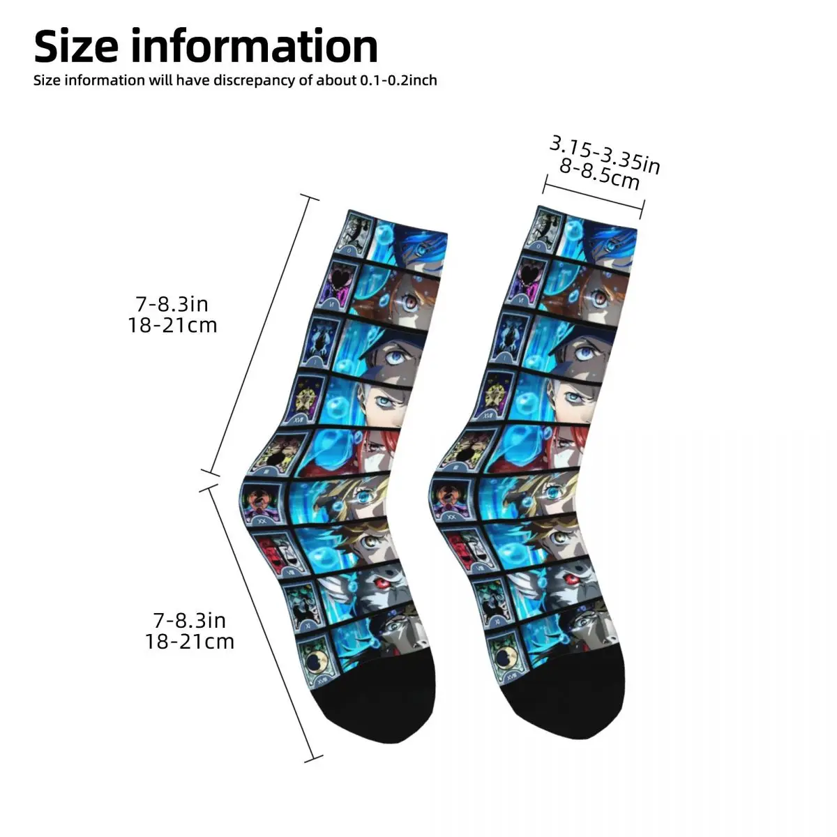 Retro Women Men Persona 3 RELOAD Games Socks Shinjiro Aragaki Version Merch Middle Tube Socks Super Soft Wonderful Gifts