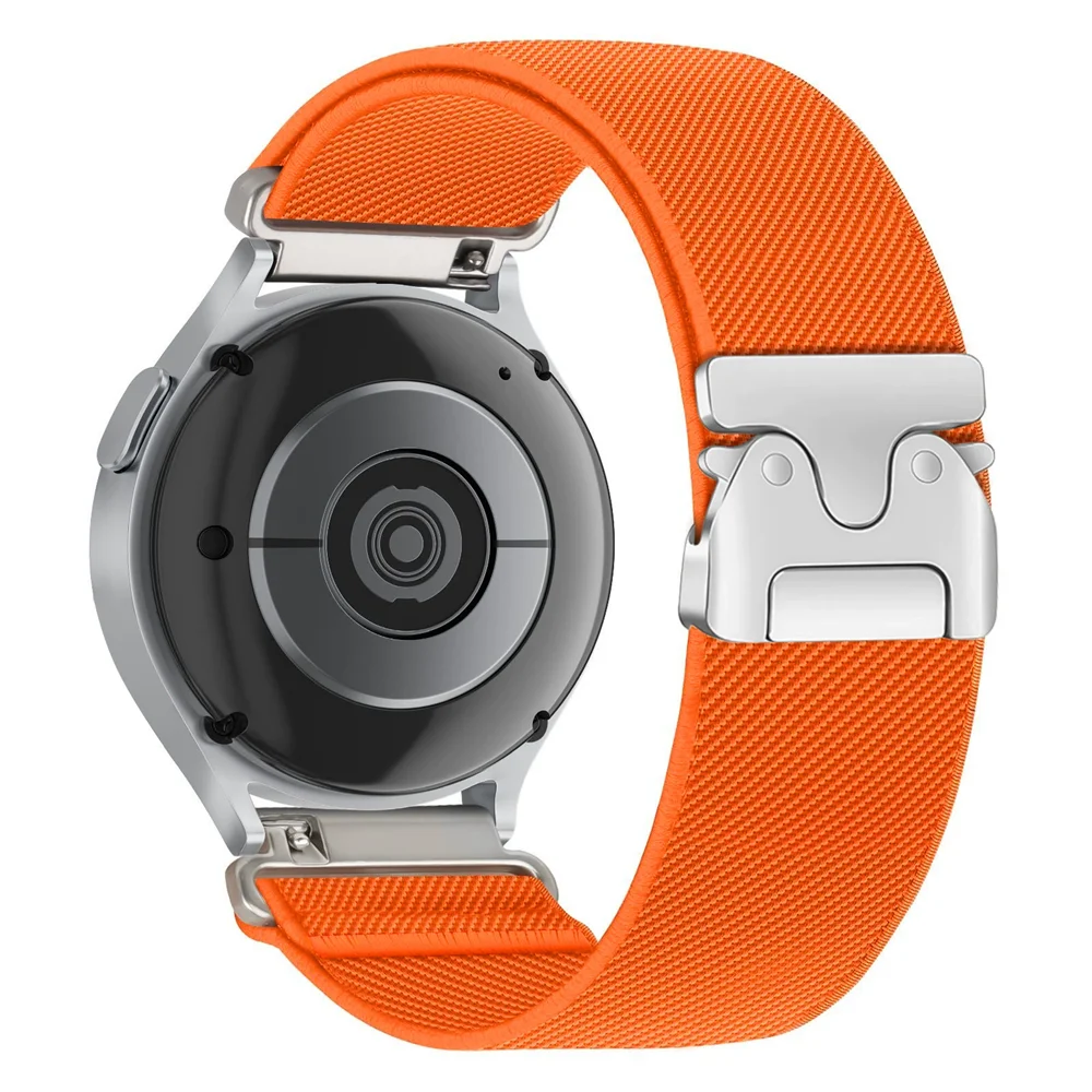 Pulseira de relógio universal de 20mm 22mm para huawei watch 5/gt2 gt3 gt5 pro smartwatch botão elástico paraquedas pulseira de relógio esportivo