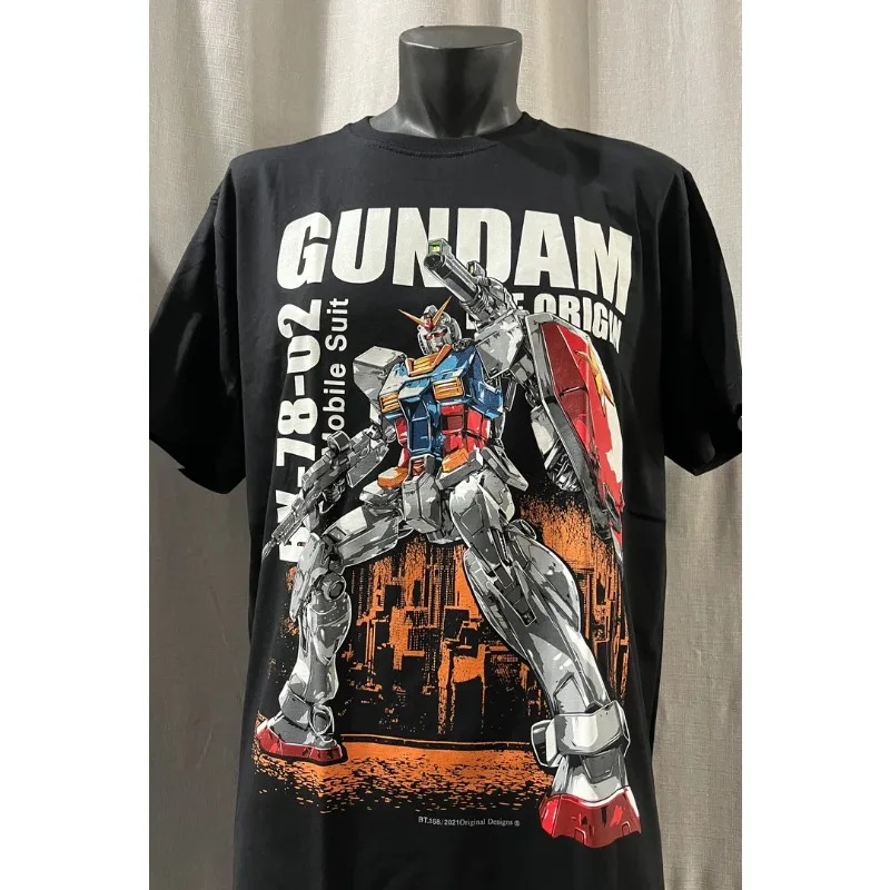 

Mobile Suit Gundam SEED Back Theme T-shirt Summer Men's High Quality Cotton Tshirt
