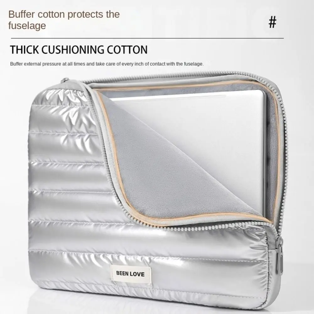 14Inch Laptop Sleeve Cover Bag Korean Style Soft Case Computer Protective Case Lightweight Notebook Sleeve Pouch