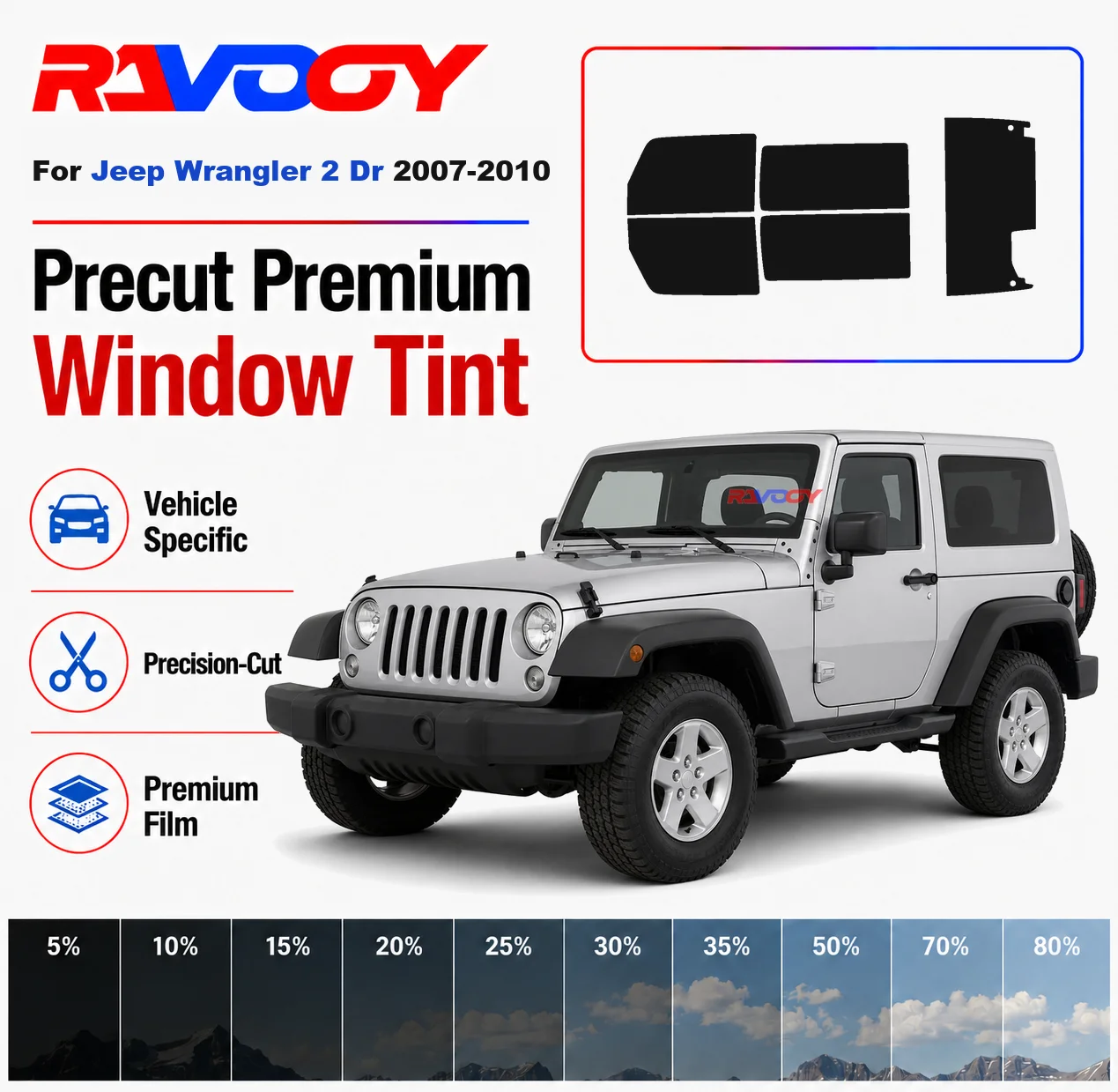 premium-precut-window-tint-kit-front-rear-windows-rear-windshield-for-jeep-wrangler-2dr-2007-2010-complete-set-nano-ceramic-film