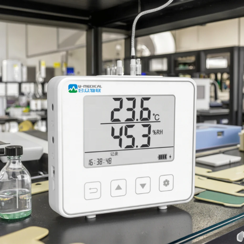 High-Precision Digital Temperature And Humidity Sensor (Offline Version) - Temperature & Humidity Data Logger