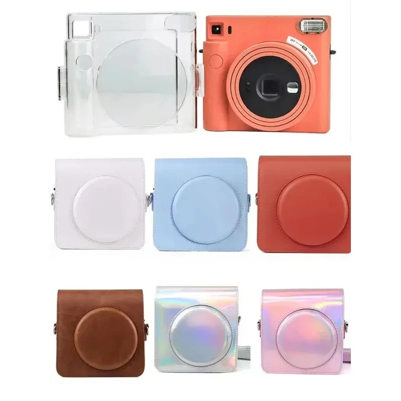 

Accessorie Camera Storage Case Transparent For Fujifilm Instax New Square SQ1 Protective Camera Case Bag