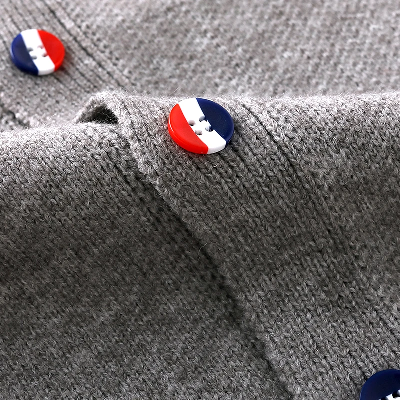 New Autumn Winter Men's Sweater Jacket, Single Breasted Knitted Pattern Embroidered Cardigan, British Fashionable Men's Clothing