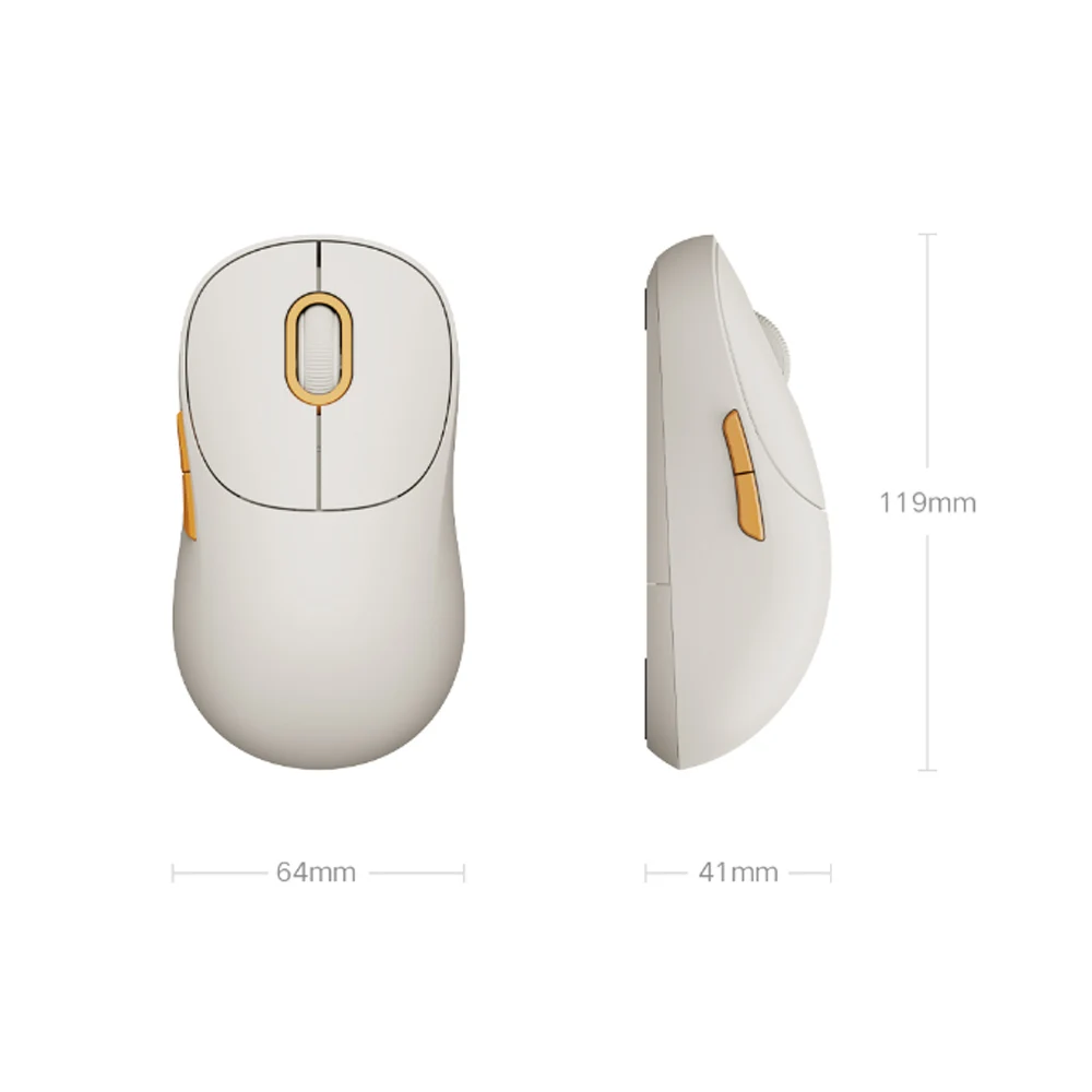 Xiaomi Wireless Mouse 3 Bluetooth Dual Mode 2.4GHz 1200DPI Ergonomic Optical Laptop Computer Soft-tone keying Gameing Mouse