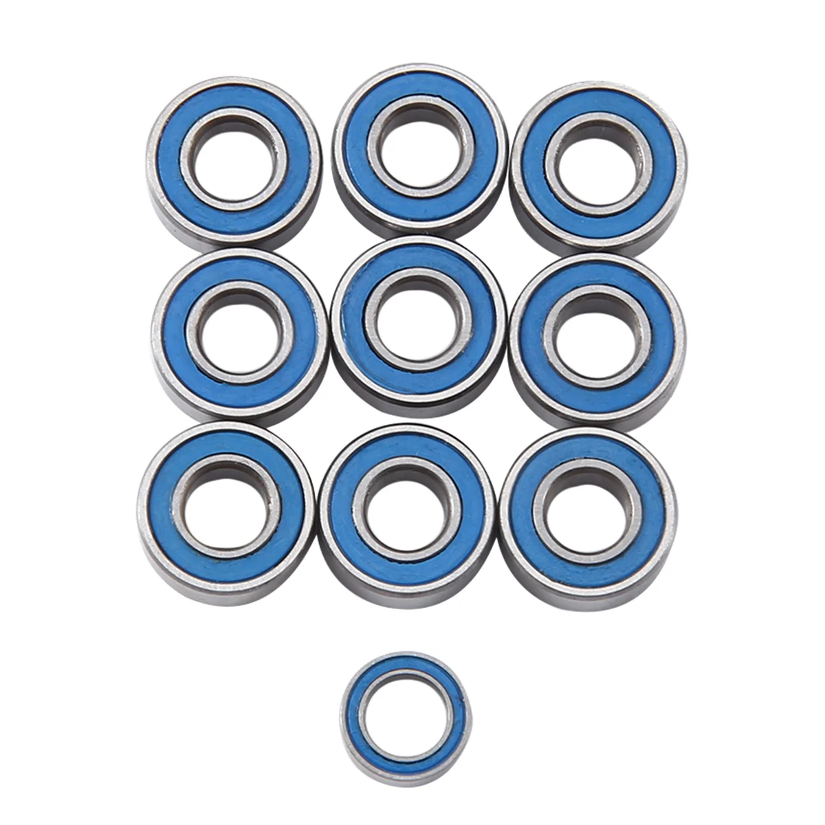 N87R 10Pcs Sealed Bearing Kit for Tamiya CW-01 CW01 RC Car Upgrade Parts Accessories