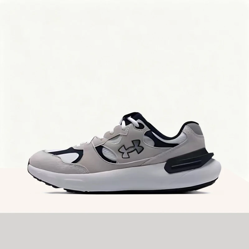 Under Armour Phantom Lux White Stylish Comfortable Shock-Absorbing Low-Top Lace-Up Running Unisex Shoe 3028615-104