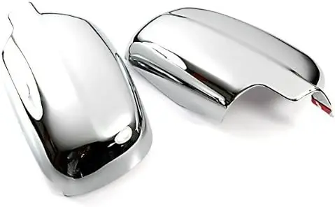 Chrome Side Full Mirror Cover Trims Fit for VW Golf Jetta Bora Polo MK4 1998-2004 / Passat B5 1999-2004